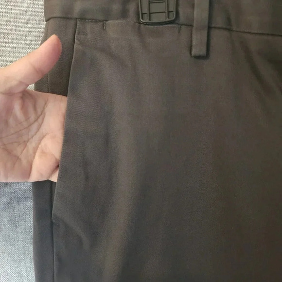 Banana Republic Chino Pants Charcoal Gray Fulton Skinny Fit Size 33 x 32 - Picture 9 of 12